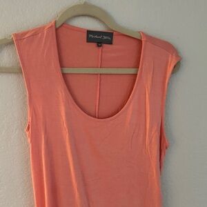 Michael Stars Women's Coral Tank Top